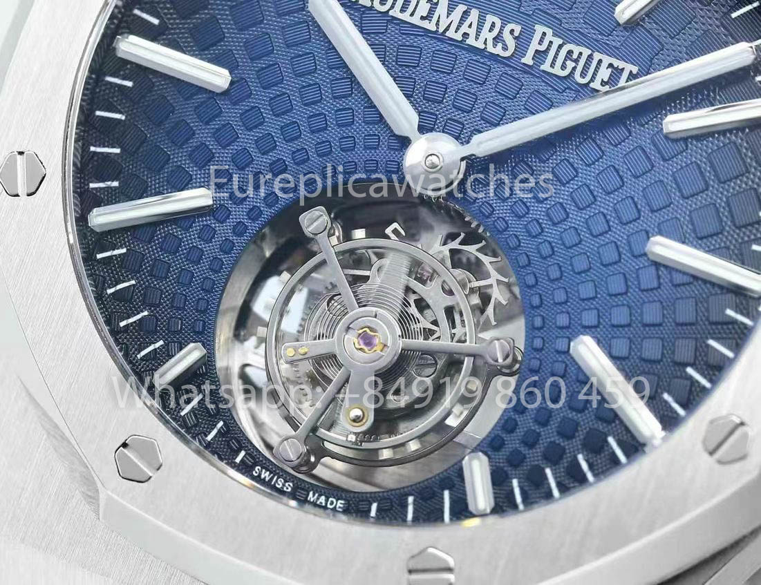Audemars Piguet Royal Oak Tourbillon 26530ST.OO.1220ST.01 BBS Factory 1:1 Beste Version Blau Silber