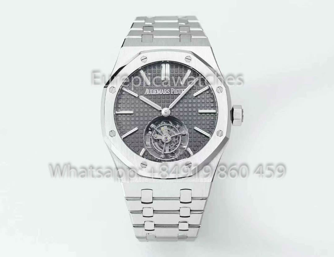 Audemars Piguet Royal Oak Tourbillon 26530ST.OO.1220ST.01 BBS Factory 1:1 Meilleure version Gris Argent