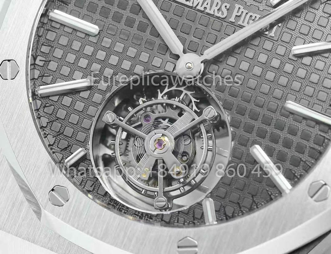 Audemars Piguet Royal Oak Tourbillon 26530ST.OO.1220ST.01 BBS Factory 1:1 Meilleure version Gris Argent