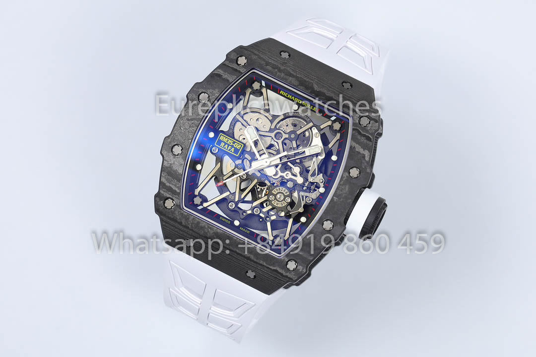 Richard Mille RM35-02 Rafael Nadal Carbon TPT 1:1 Meilleure version ZF Factory Version 2025
