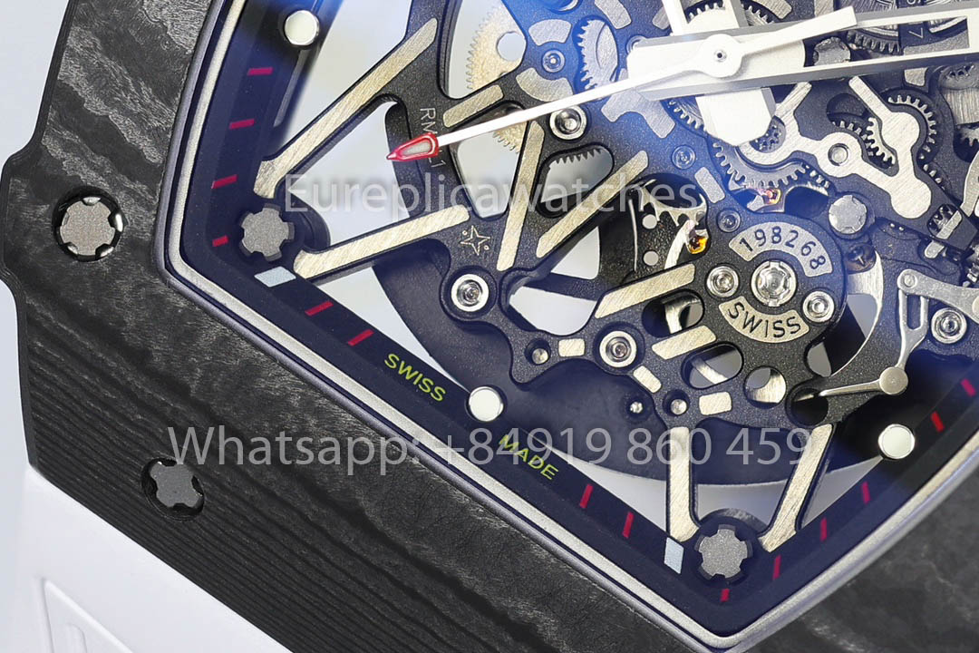 Richard Mille RM35-02 Rafael Nadal Carbon TPT 1:1 Meilleure version ZF Factory Version 2025