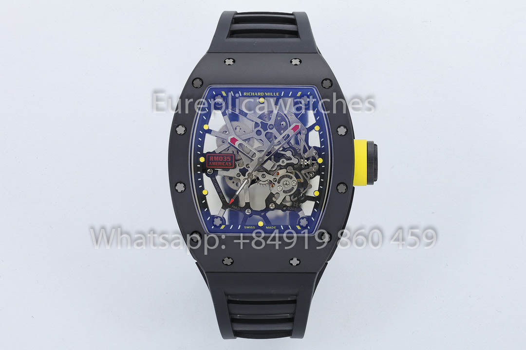 Richard Mille RM035 Americas Gold Toro 1:1 Best Version ZF Factory