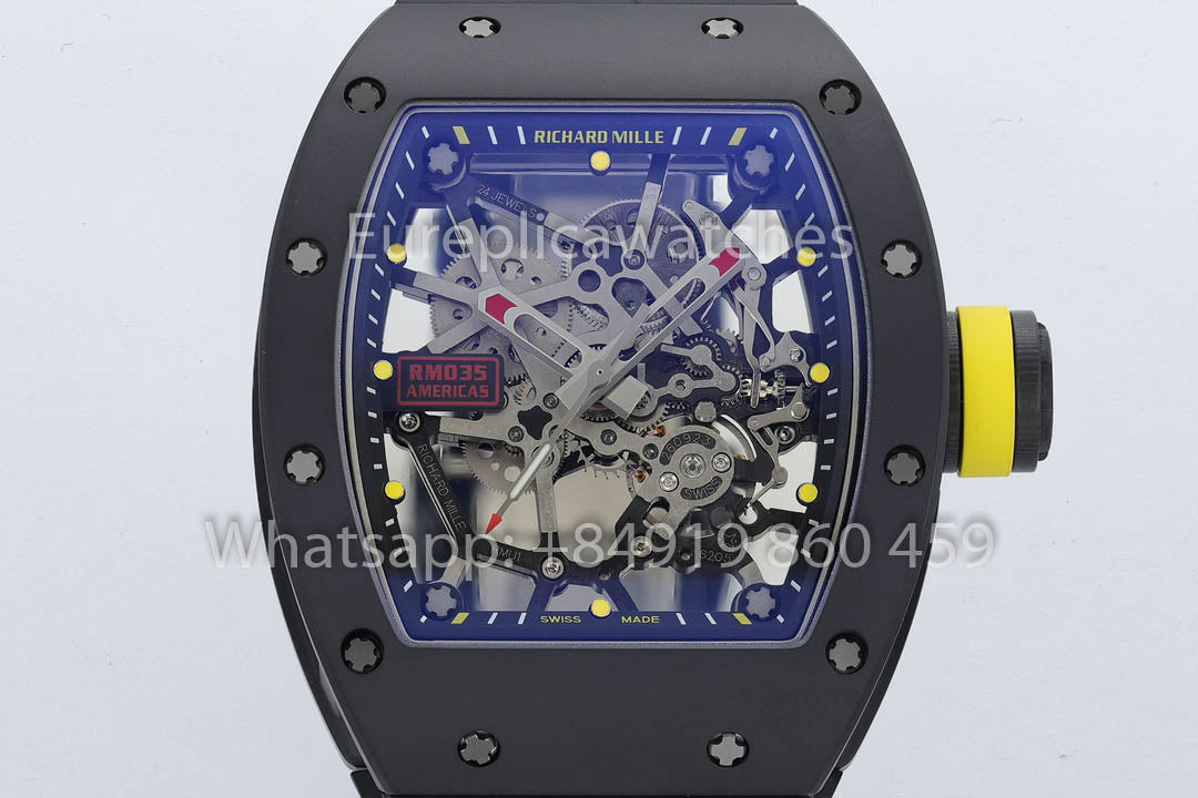 Richard Mille RM035 Americas Gold Toro 1:1 Best Version ZF Factory