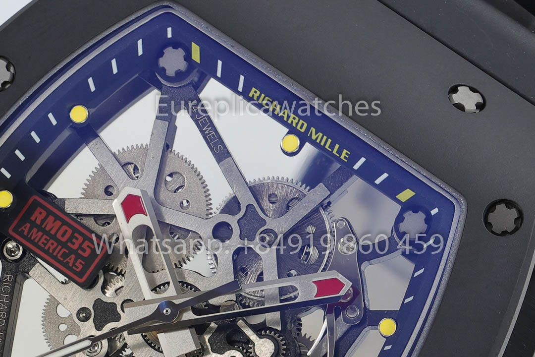 Richard Mille RM035 Americas Gold Toro 1:1 Best Version ZF Factory