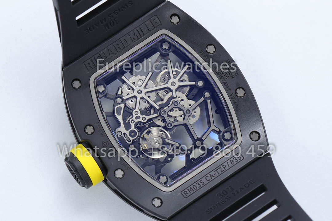Richard Mille RM035 Americas Gold Toro 1:1 Best Version ZF Factory