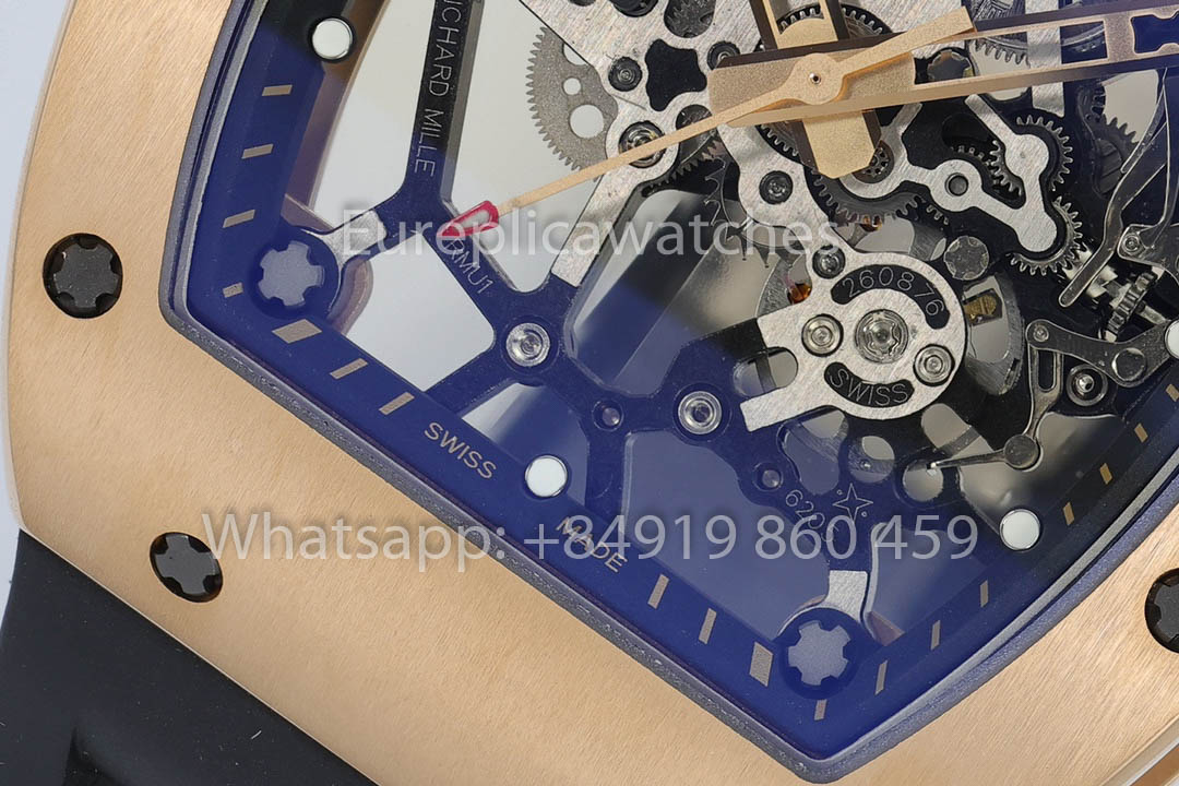 Richard Mille RM035 Americas Gold Toro 1:1 Beste Version ZF Factory