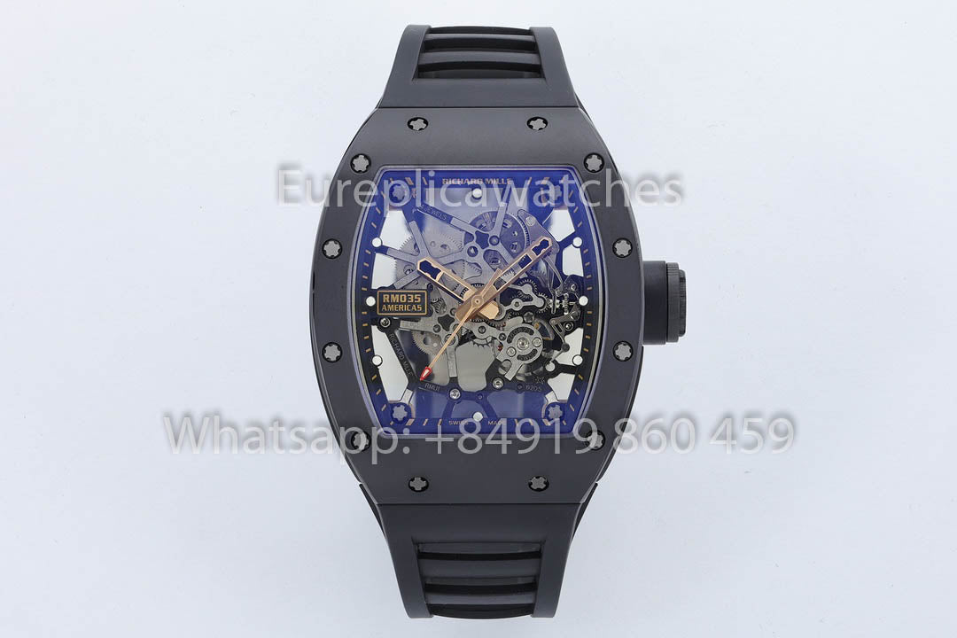 Richard Mille RM035 Americas Black Toro 1:1 Best Version ZF Factory