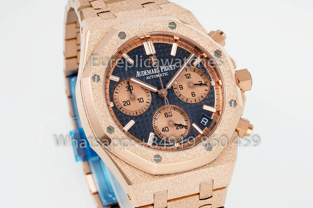 Audemars Piguet Royal Oak 26239OR Blaues Zifferblatt Mattgold 41 mm APS Factory 1:1 Beste Version