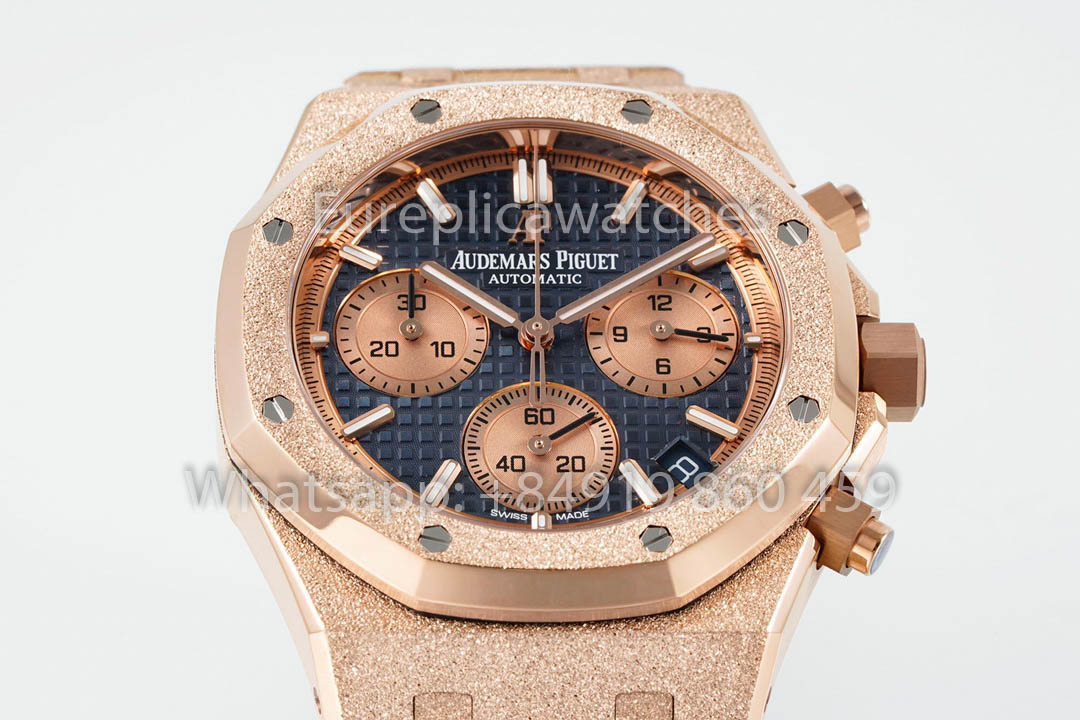 Audemars Piguet Royal Oak 26239OR Blaues Zifferblatt Mattgold 41 mm APS Factory 1:1 Beste Version