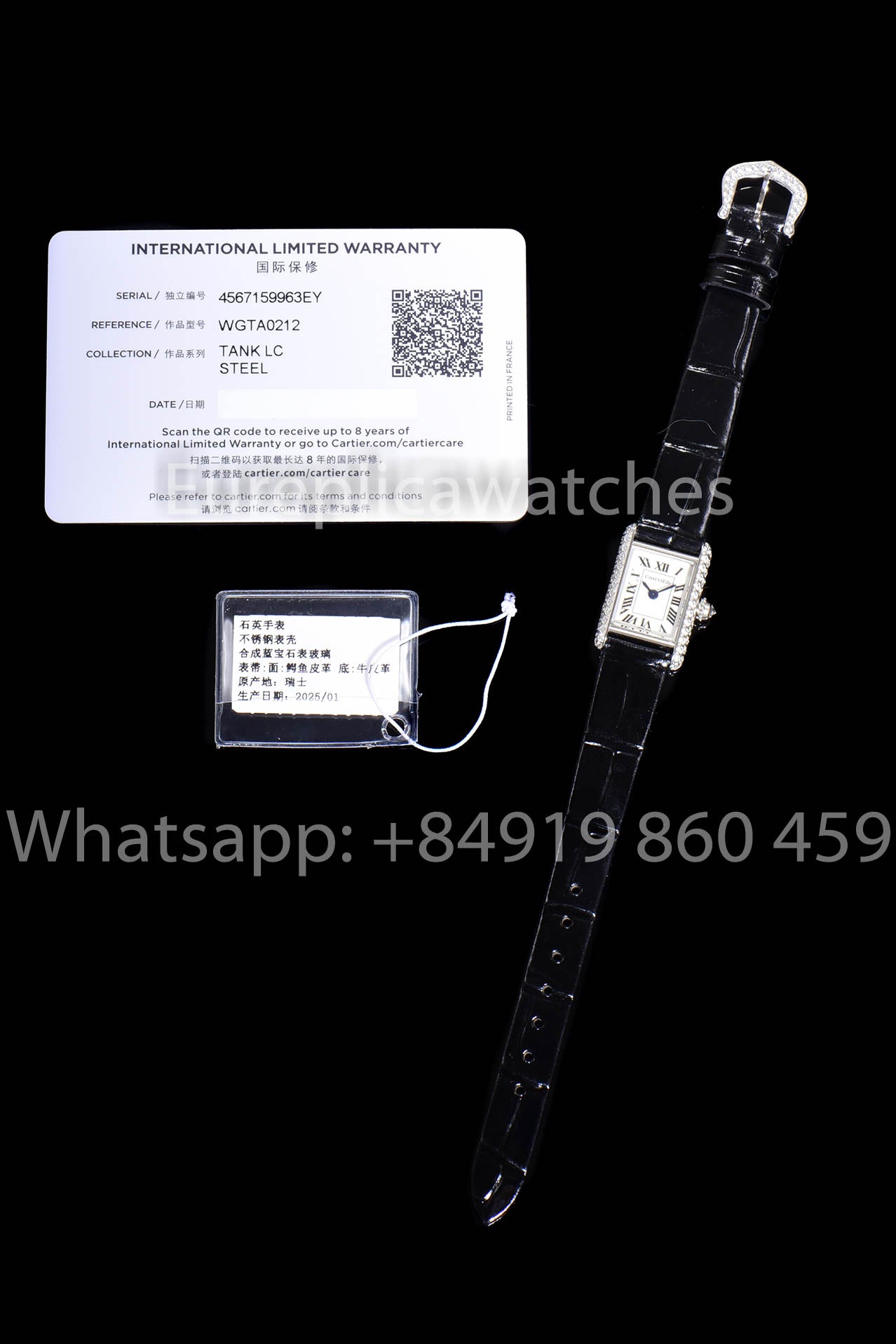 Cartier Tank TANK LOUIS CARTIER Mini “Mille” Edition 1:1 Best Version