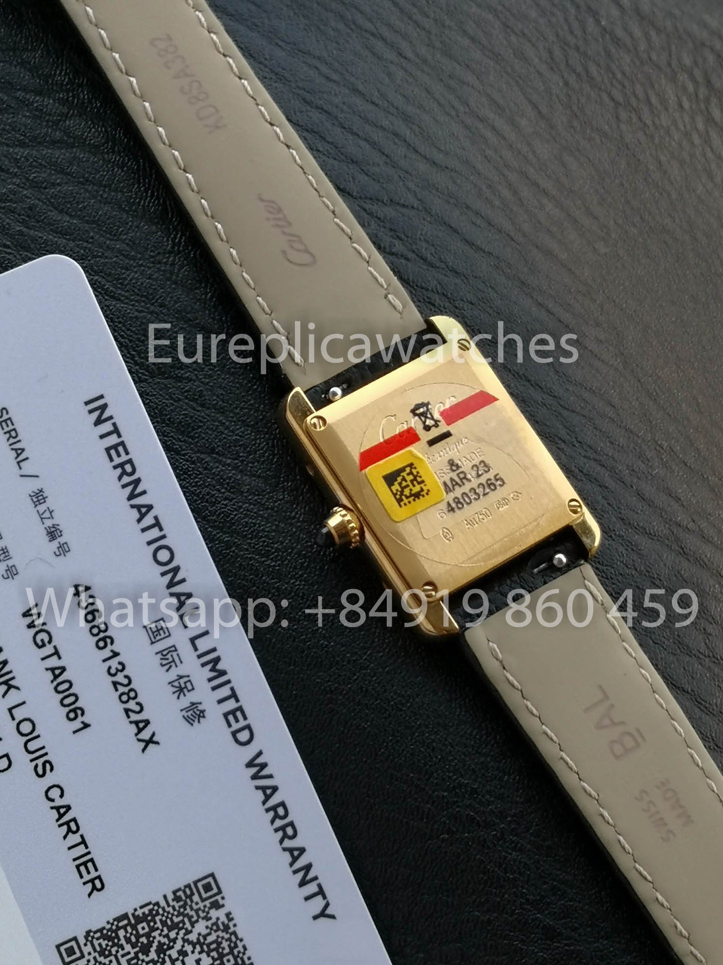 Cartier Tank TANK LOUIS CARTIER « Dernières teintes » Édition 1:1 Meilleure version F1 Factory