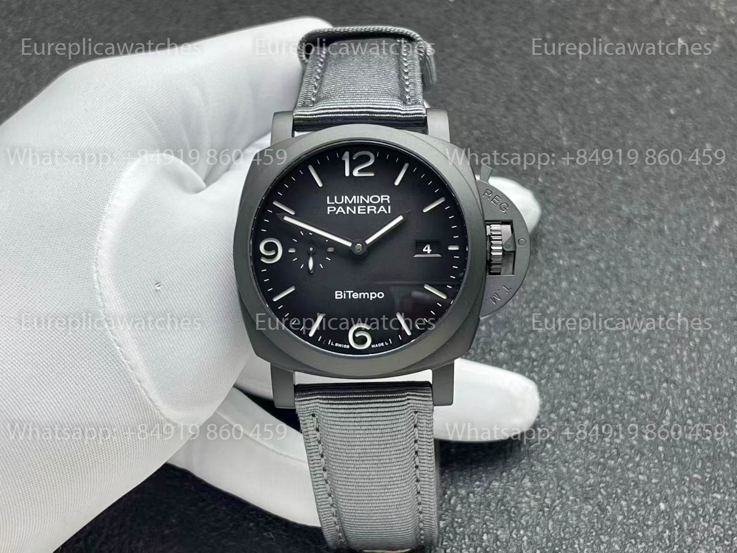 Panerai Luminor BiTempo PAM1467 – Titanium DLC New York Limited Edition VS Factory