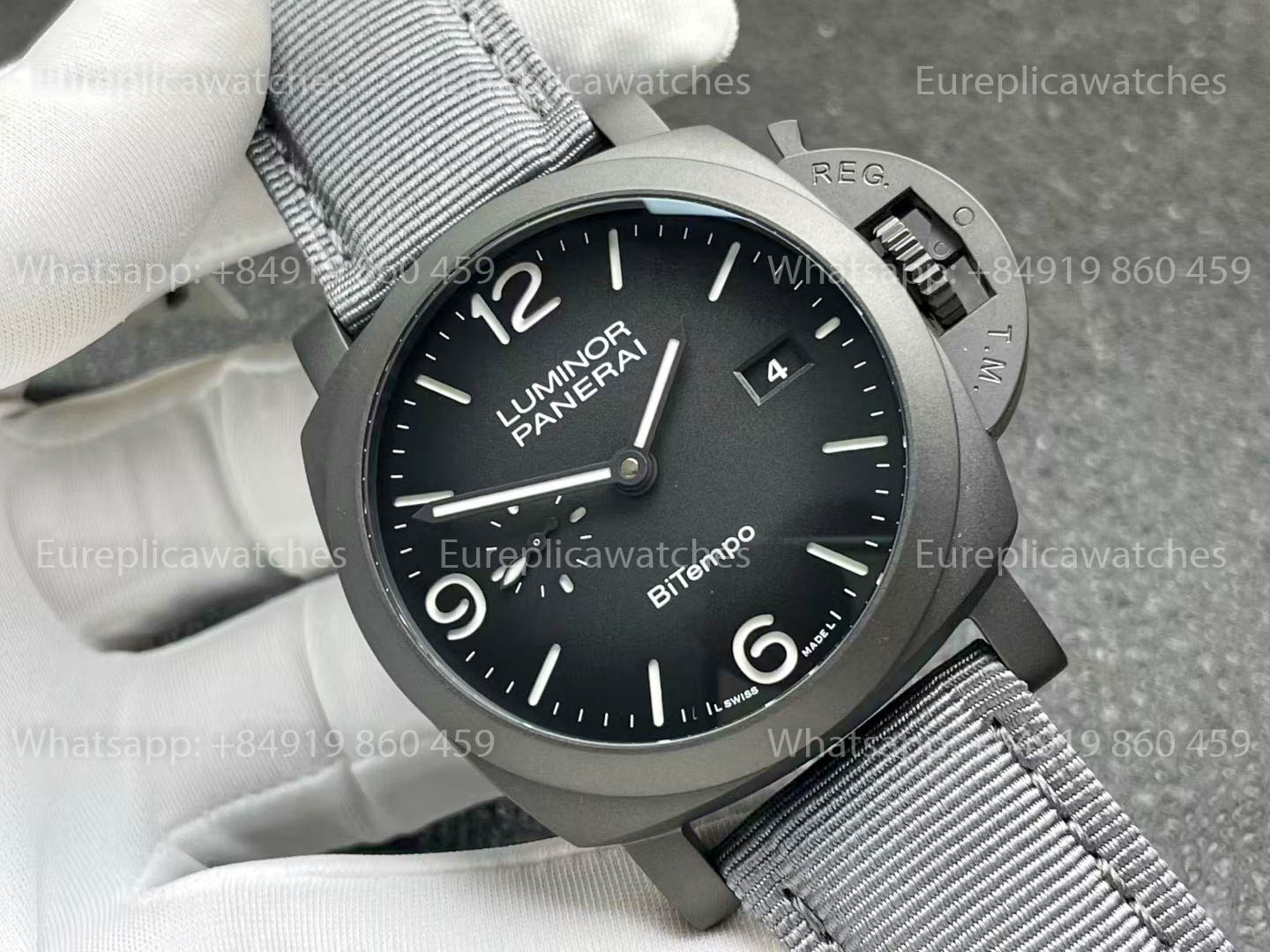 Panerai Luminor BiTempo PAM1467 – Titanium DLC New York Limited Edition VS Factory