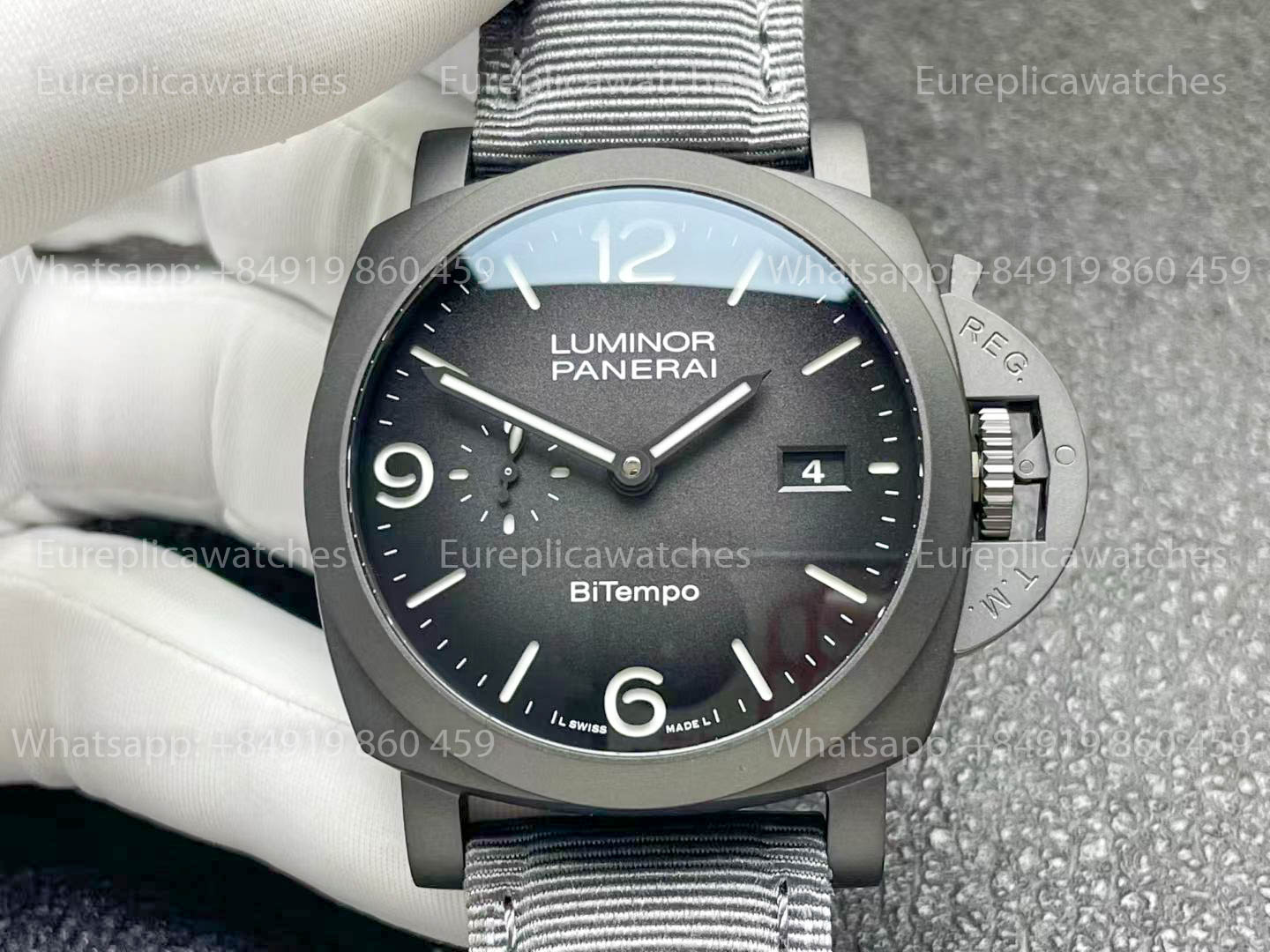 Panerai Luminor BiTempo PAM1467 – Titanium DLC New York Limited Edition VS Factory