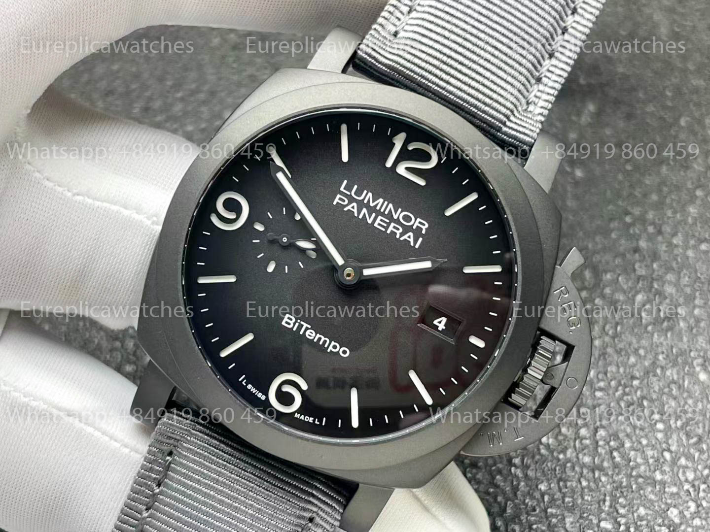 Panerai Luminor BiTempo PAM1467 – Titanium DLC New York Limited Edition VS Factory