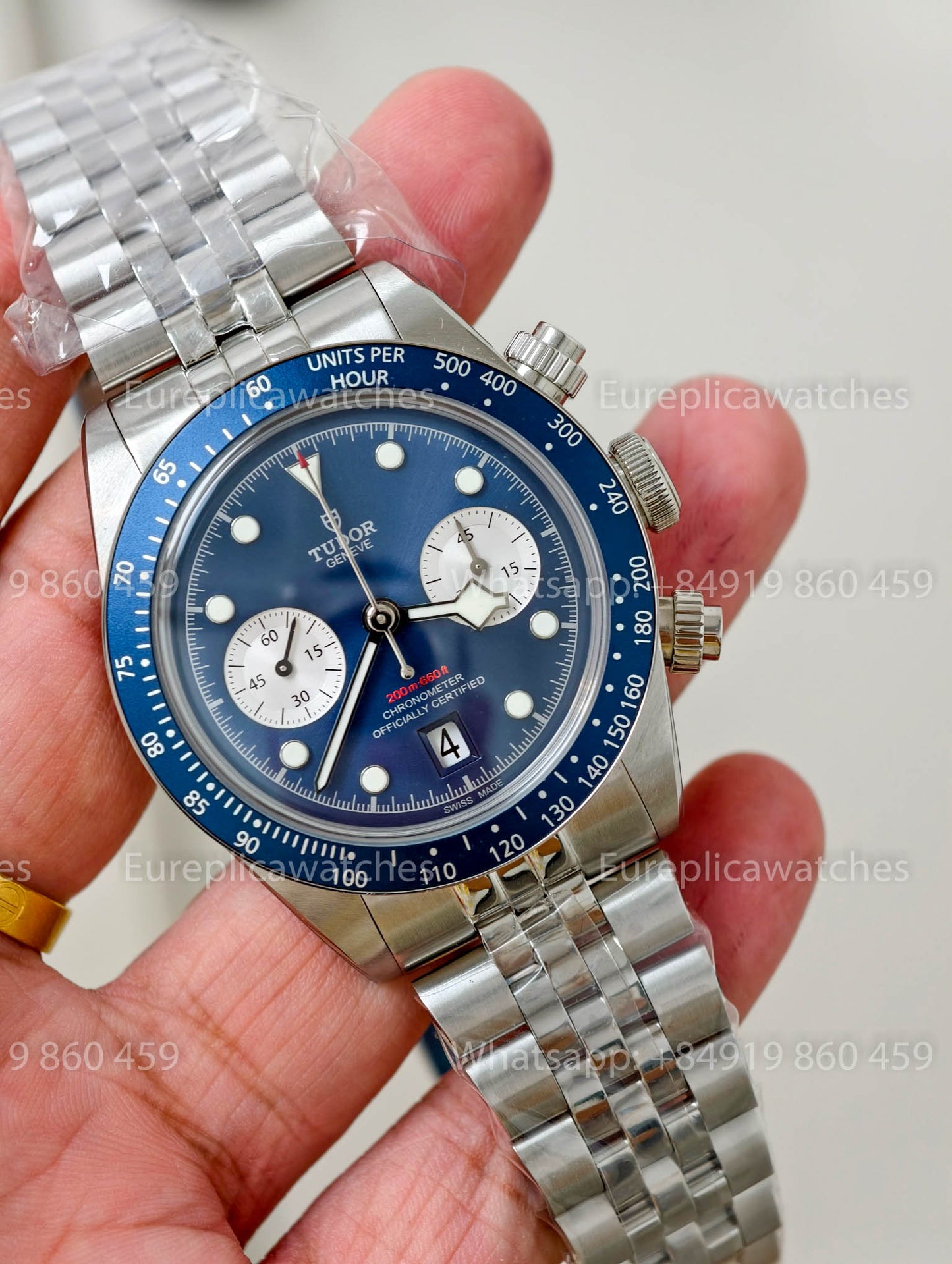 Tudor BlackBay 58 Silver Ag925 79010SG-0001 ZF Factory 1:1 Best Version Blue Dial