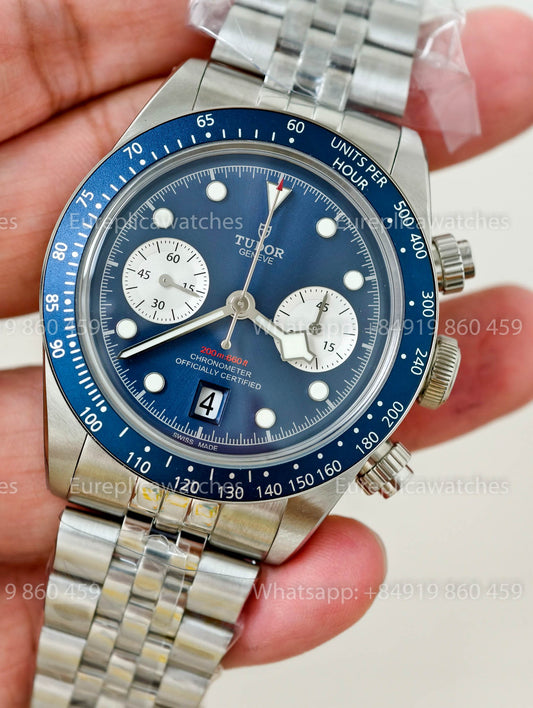 Tudor BlackBay 58 Silber Ag925 79010SG-0001 ZF Factory 1:1 Beste Version Blaues Zifferblatt