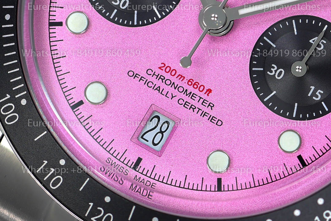 TUDOR BLACK BAY CHRONO STEEL M79360N-0019 41MM  ZF Factory 1:1 Best Version Pink dial