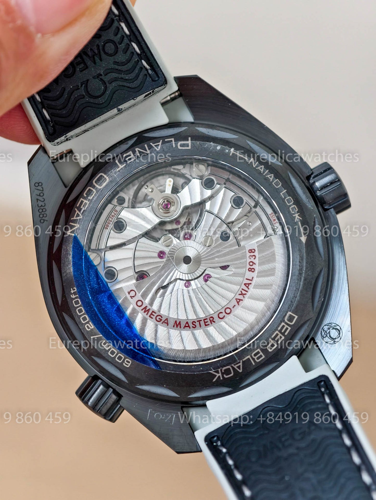 Omega Planet Ocean 600M Seamaster 1:1 Best Version VS Factory Black Ceramic Edition