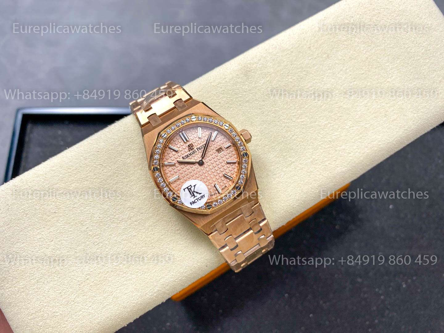 Audemars Piguet Royal Oak Quartz 33mm 67651 RS-D Yellow Dial TK Factory 1:1 Best Version