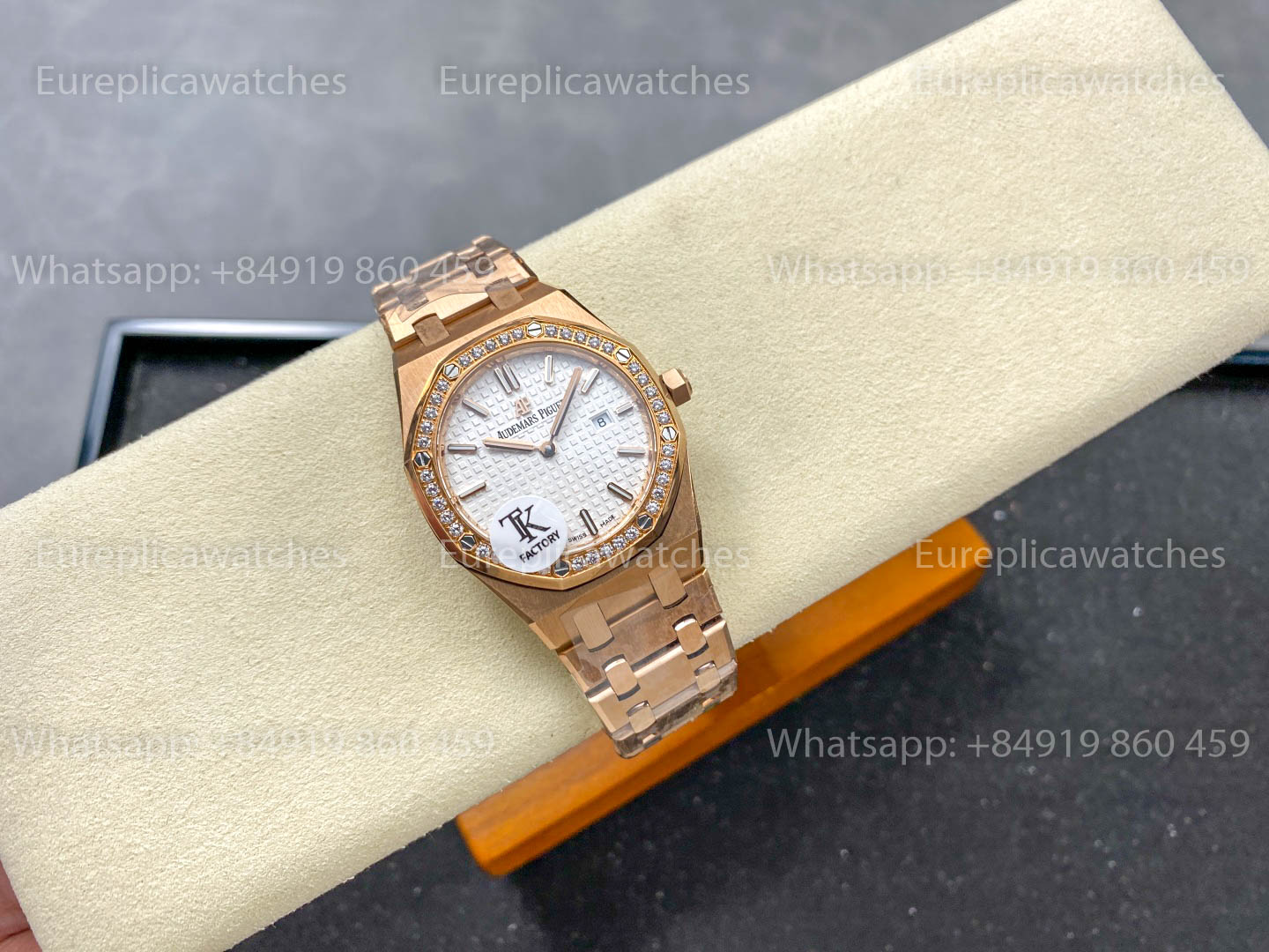 Audemars Piguet Royal Oak Quartz 33mm 67651 RS-D White Dial TK Factory 1:1 Best Version