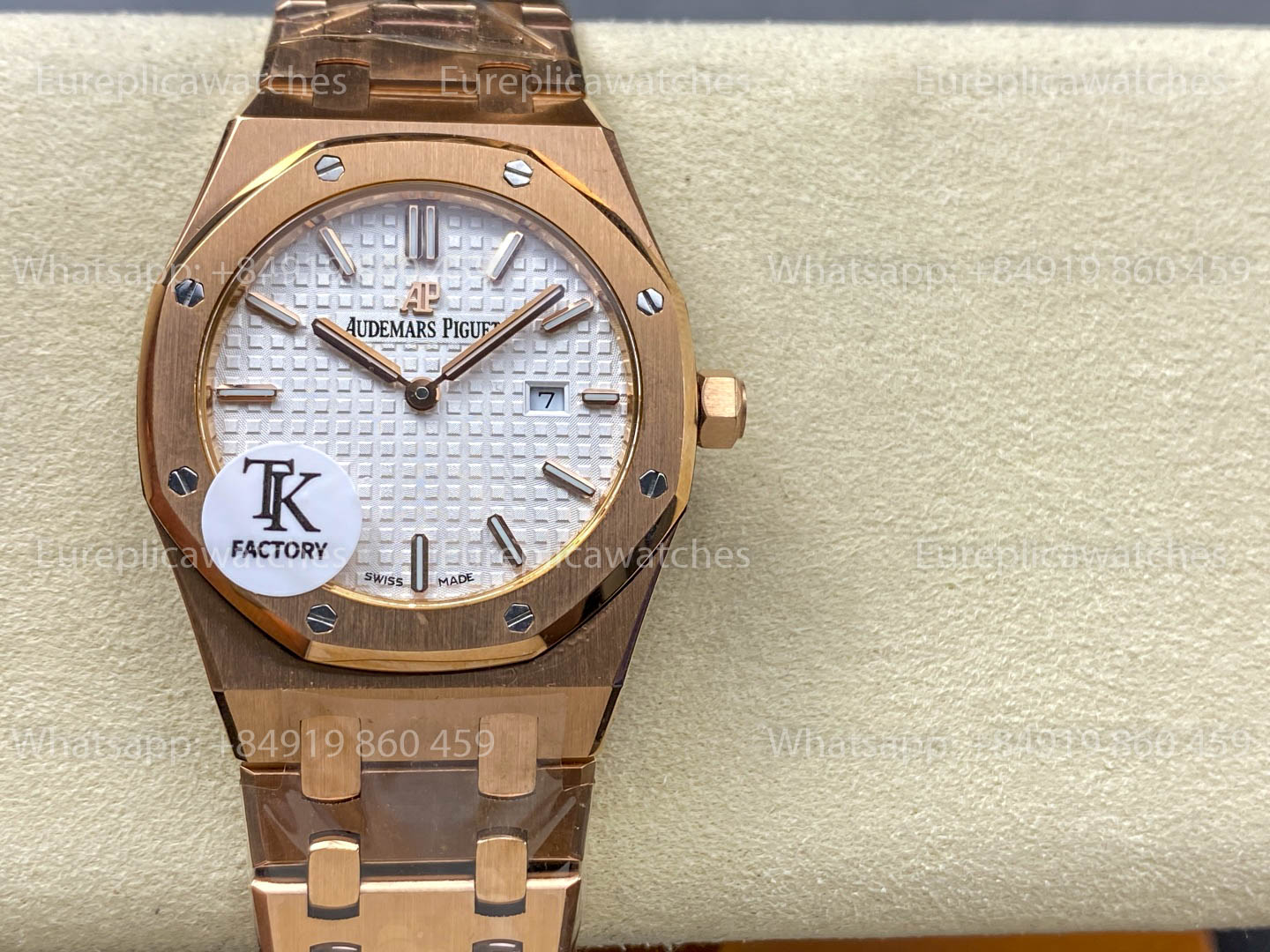 Audemars Piguet Royal Oak Quartz 33mm 67651 RS-F White Dial TK Factory 1:1 Best Version