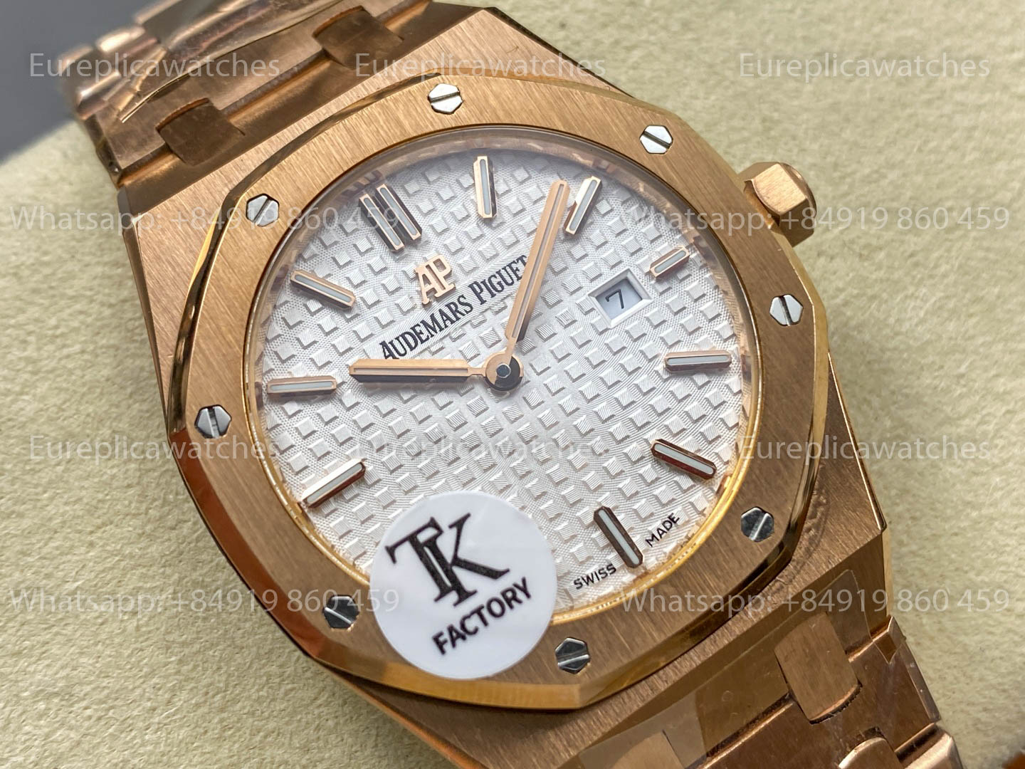 Audemars Piguet Royal Oak Quartz 33mm 67651 RS-F White Dial TK Factory 1:1 Best Version