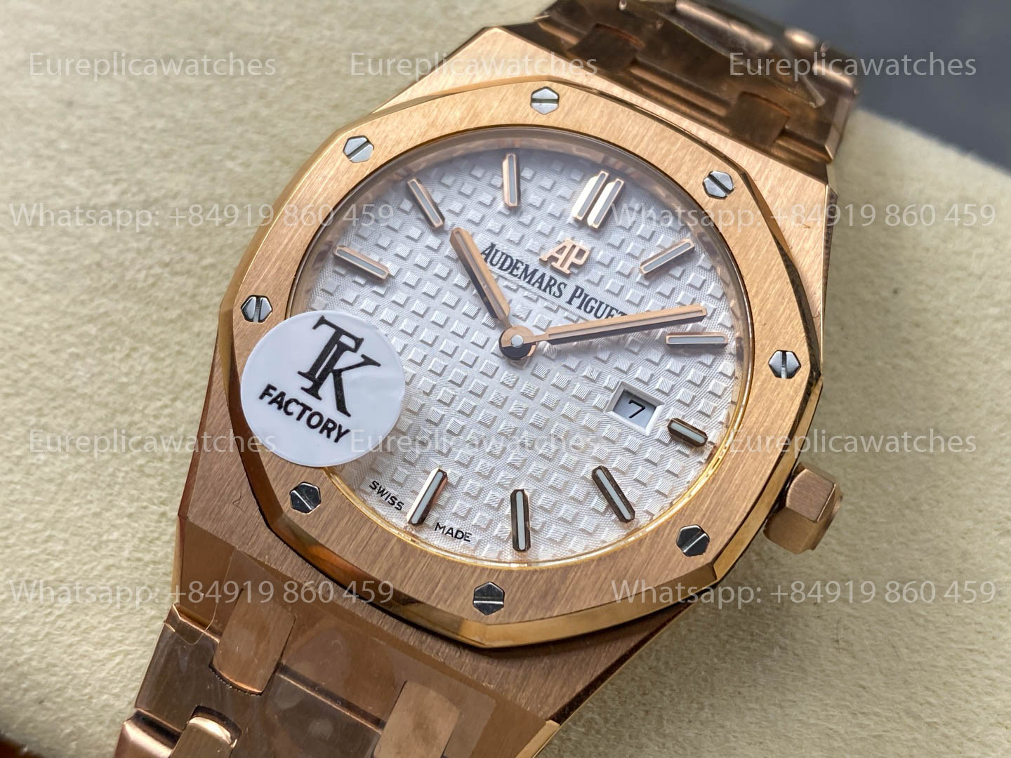 Audemars Piguet Royal Oak Quartz 33mm 67651 RS-F White Dial TK Factory 1:1 Best Version