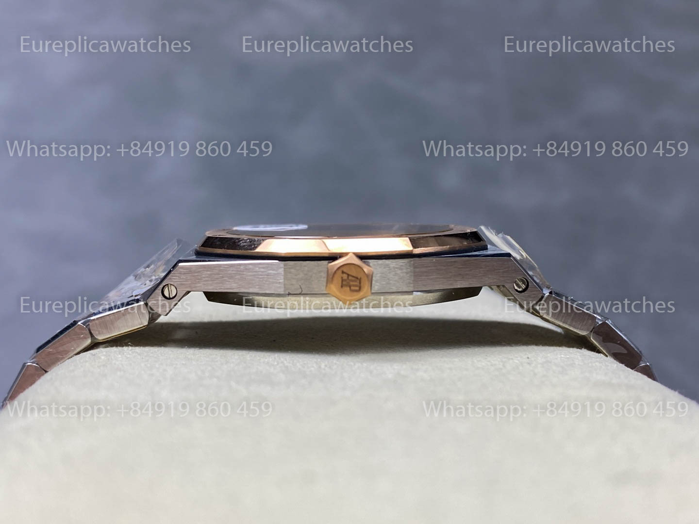 Audemars Piguet Royal Oak Quartz 33mm 67651 Rose gold White Dial TK Factory 1:1 Best Version