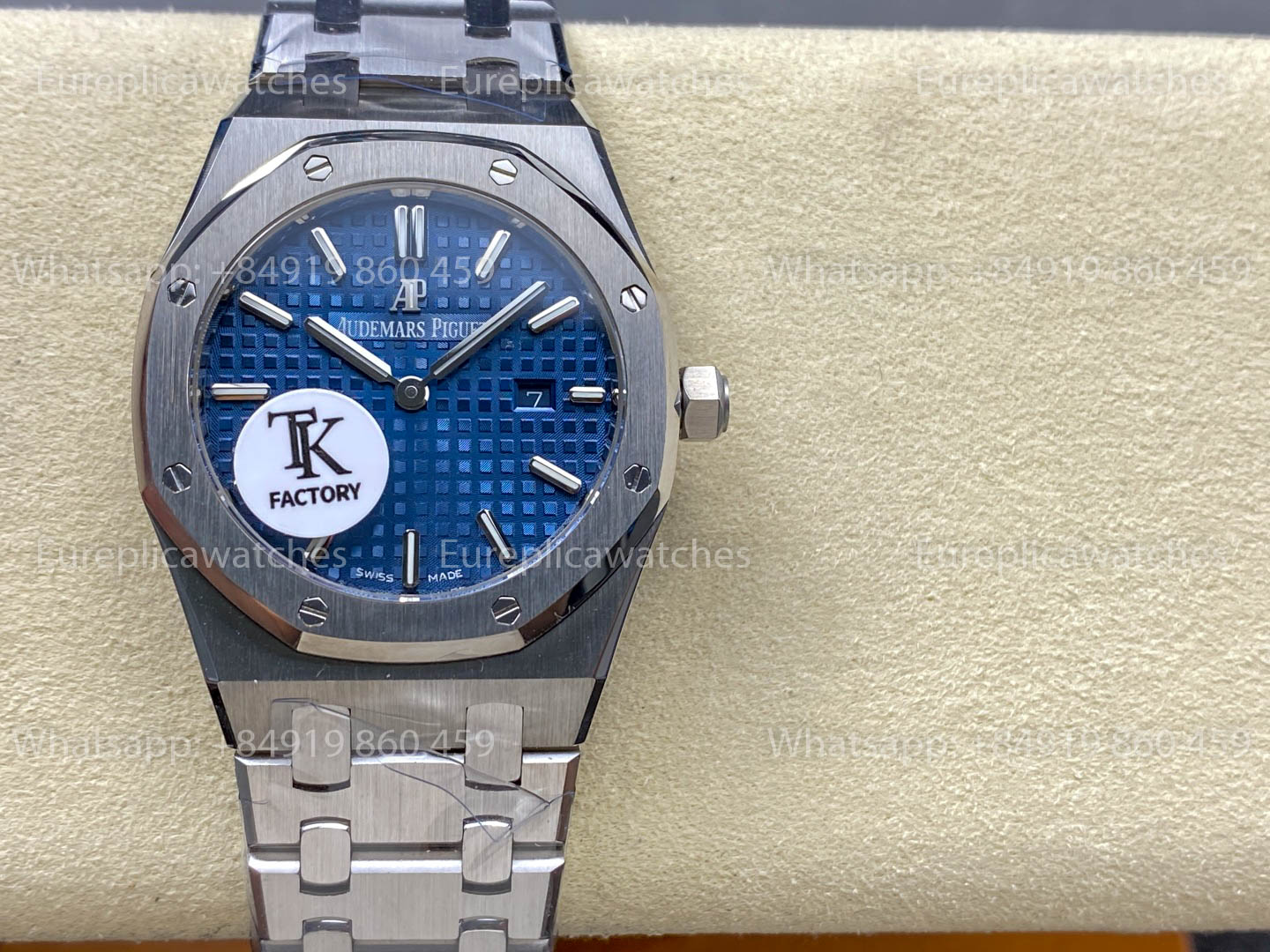 Audemars Piguet Royal Oak Quartz 33mm 67651SR Blue Dial TK Factory 1:1 Best Version