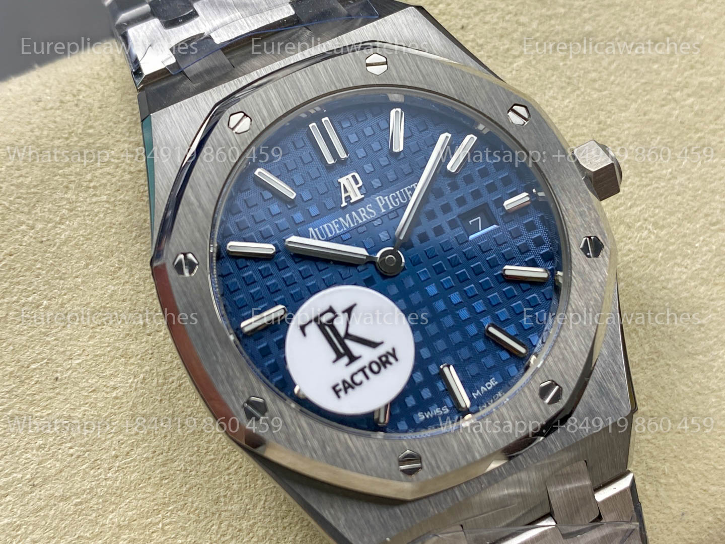 Audemars Piguet Royal Oak Quartz 33mm 67651SR Blue Dial TK Factory 1:1 Best Version