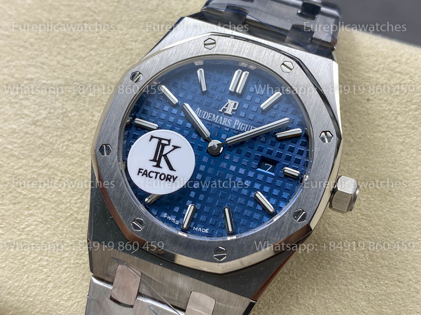 Audemars Piguet Royal Oak Quartz 33mm 67651SR Blue Dial TK Factory 1:1 Best Version