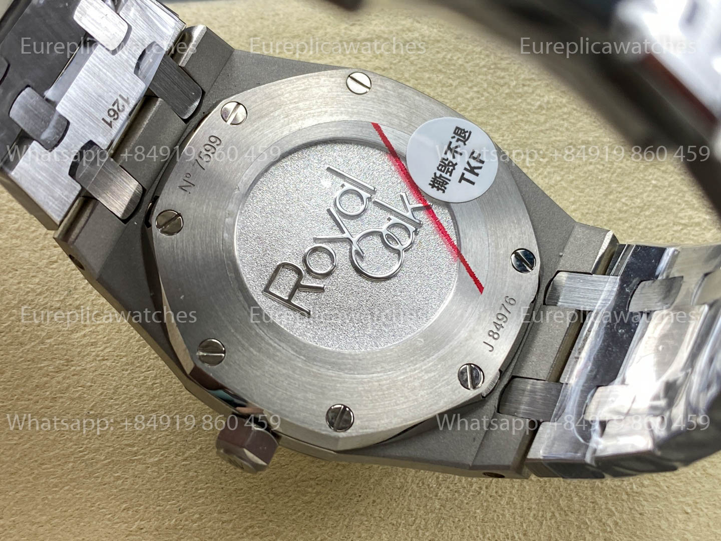 Audemars Piguet Royal Oak Quartz 33 mm 67651SR Zifferblatt mit blauen Diamanten TK Factory 1:1 Beste Version