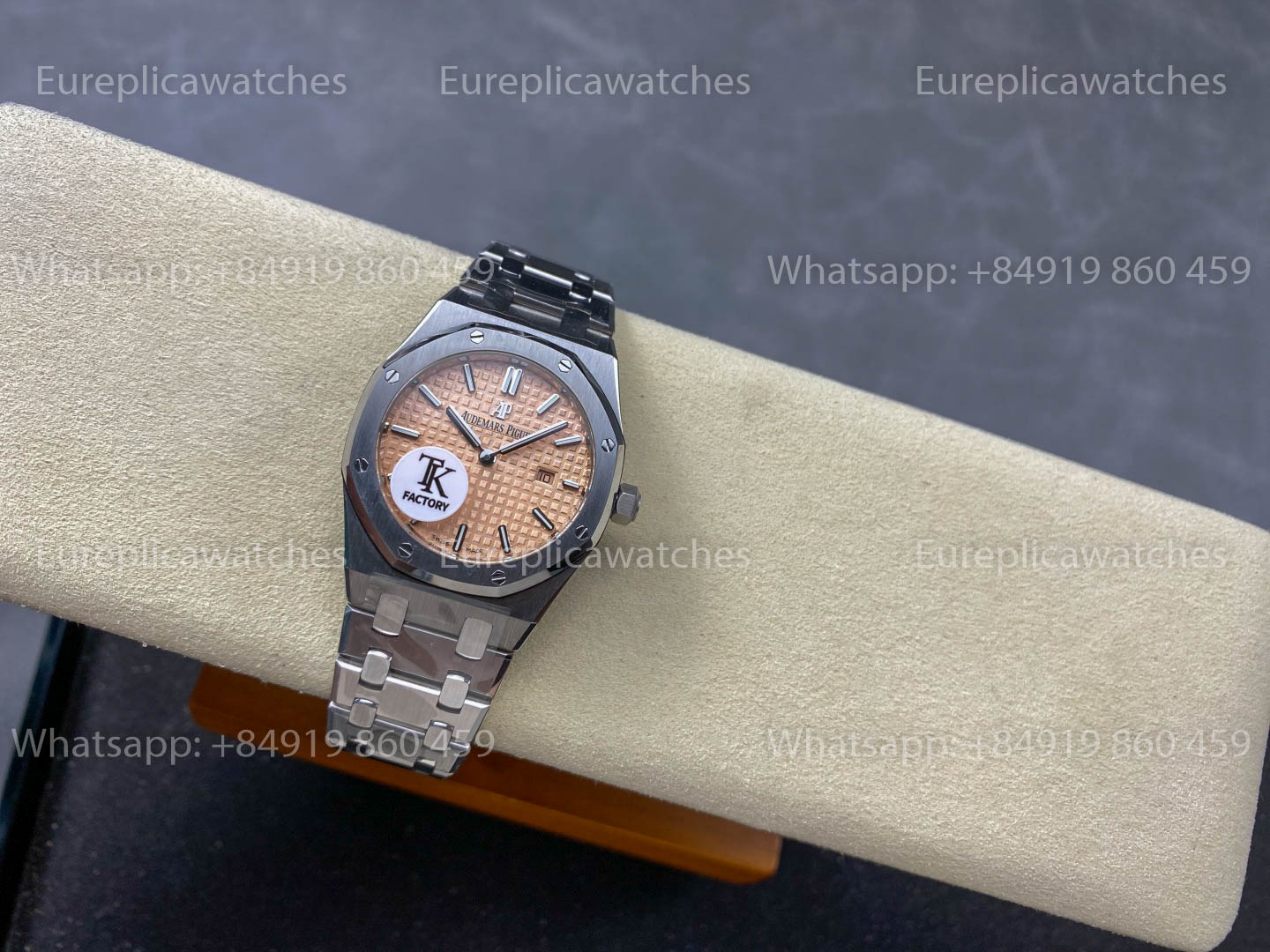 Audemars Piguet Royal Oak Quartz 33mm 67651SR Yellow Dial TK Factory 1:1 Best Version