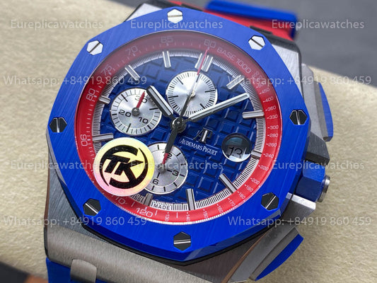 Royal Oak 'Offshore Chronograph' 'Russian Flag' (44mm) 1:1 Best Version TK Factory