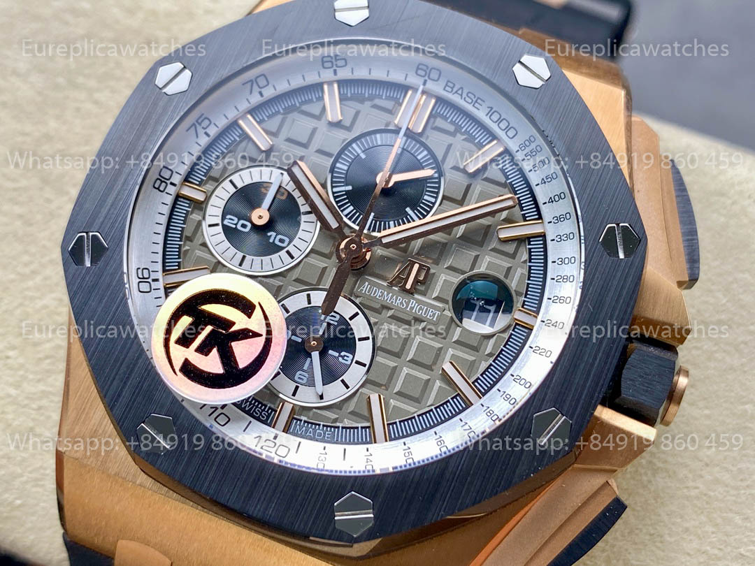 Audemars Piguet Royal Oak Offshore 26408OR TK Factory 1:1 Beste Version Roségold Schwarzes Armband