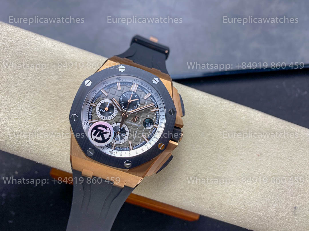 Audemars Piguet Royal Oak Offshore 26408OR TK Factory 1:1 Beste Version Roségold Schwarzes Armband