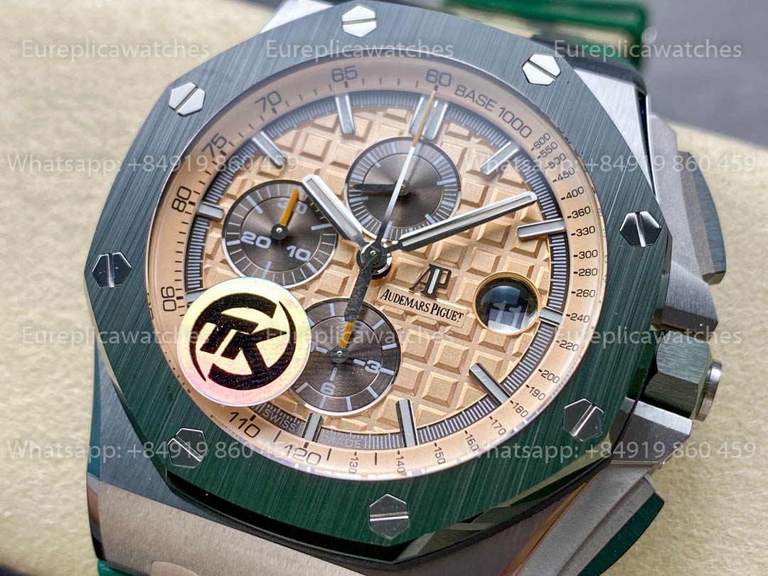 Audemars Piguet Royal Oak Offshore CAMO pour AED TK Factory 1:1 Meilleure version Cadran jaune