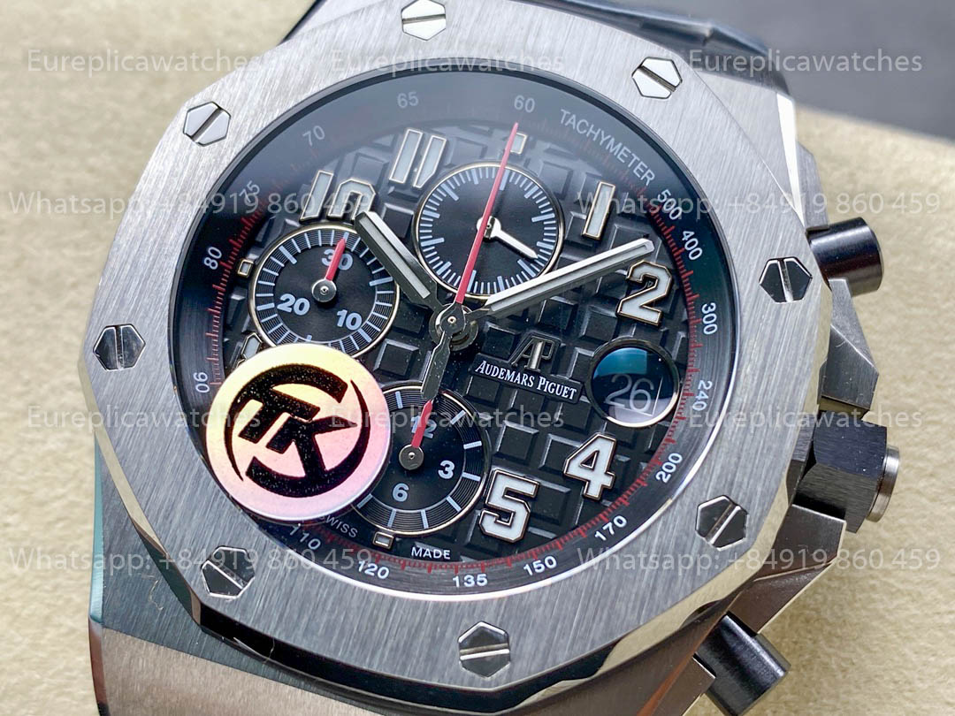 Audemars Piguet Royal Oak Offshore 26400 / 26238 / 26470 Serie Schwarzes Zifferblatt TK Factory Edelstahl
