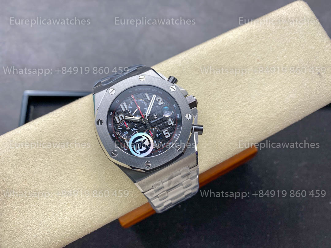 Audemars Piguet Royal Oak Offshore 26400 / 26238 / 26470 Serie Schwarzes Zifferblatt TK Factory Edelstahl