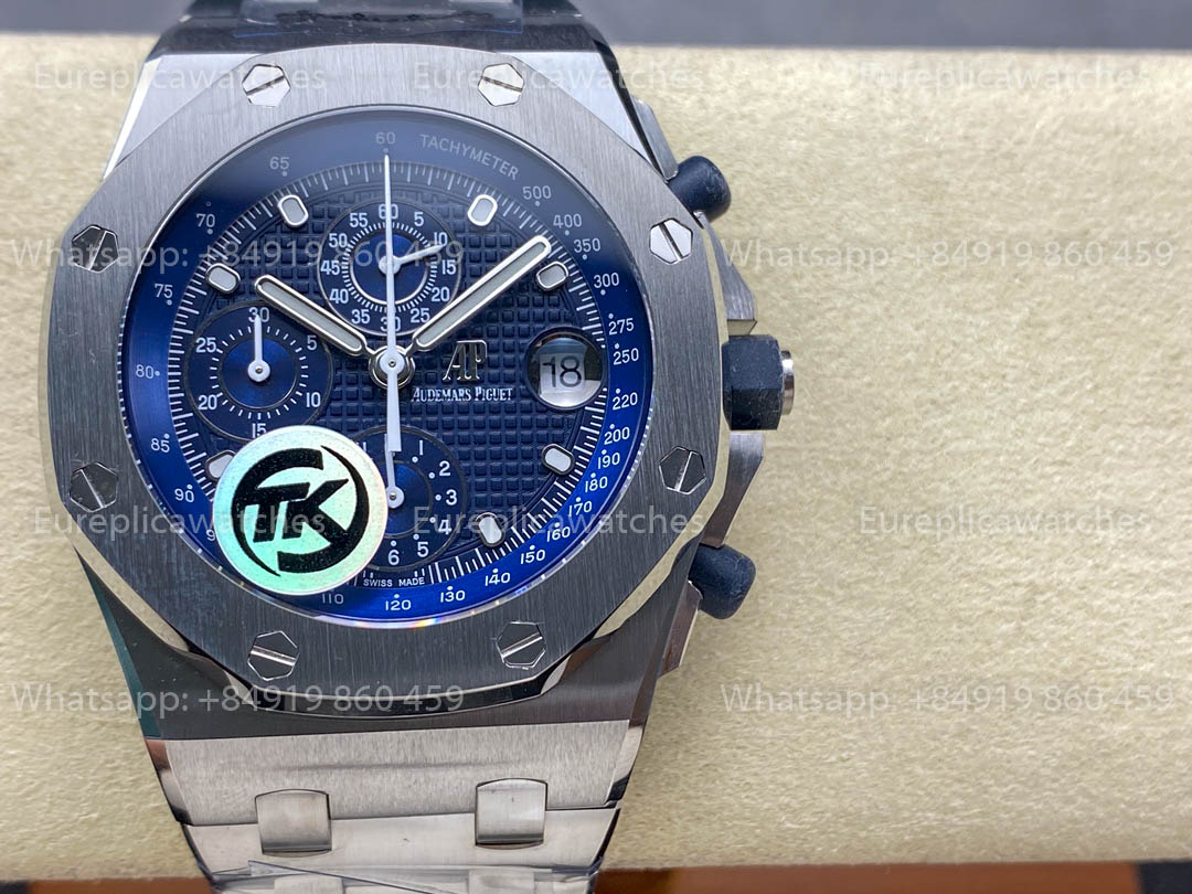 Audemars Piguet Royal Oak Offshore 26400 / 26238 / 26470 Serie Blaues Zifferblatt TK Factory Edelstahl