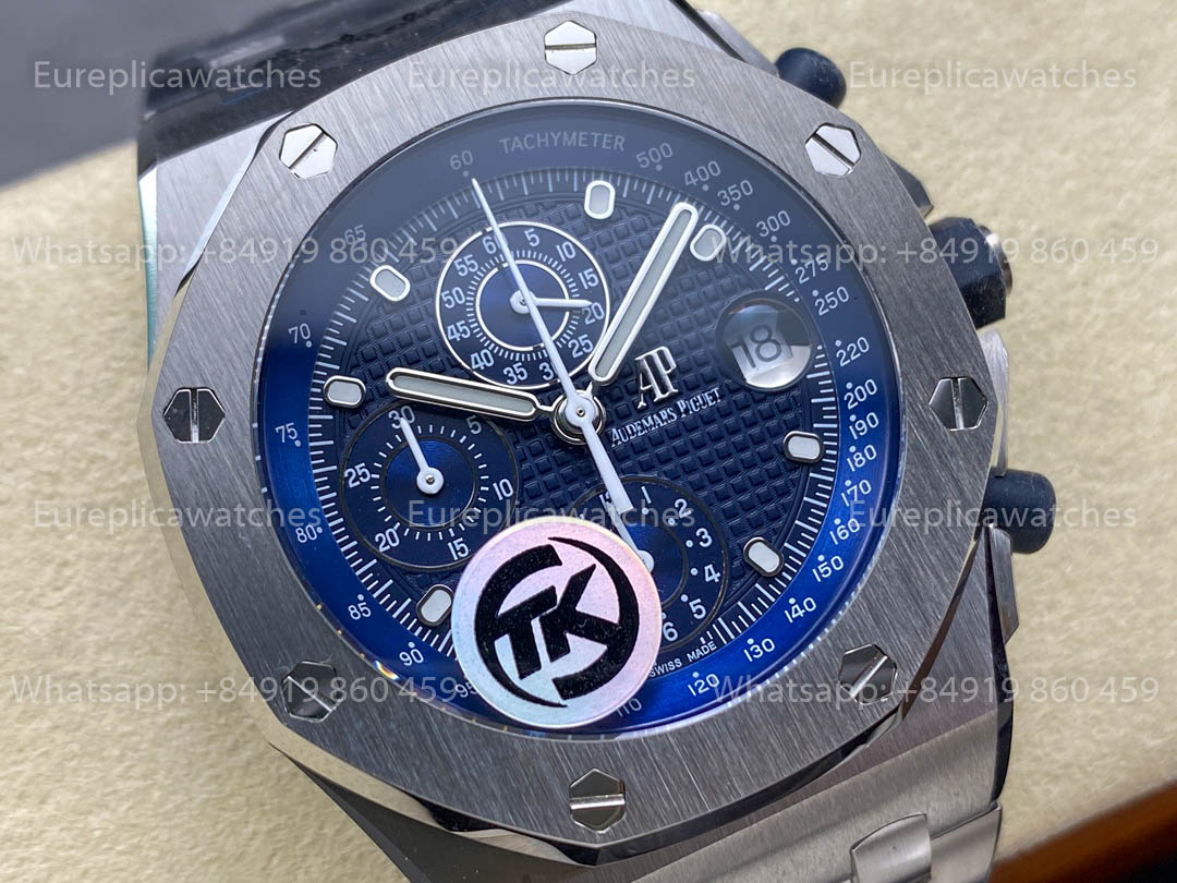 Audemars Piguet Royal Oak Offshore 26400 / 26238 / 26470 Serie Blaues Zifferblatt TK Factory Edelstahl
