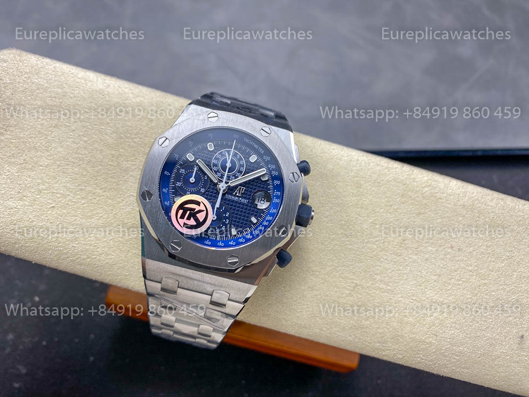Audemars Piguet Royal Oak Offshore 26400 / 26238 / 26470 Serie Blaues Zifferblatt TK Factory Edelstahl