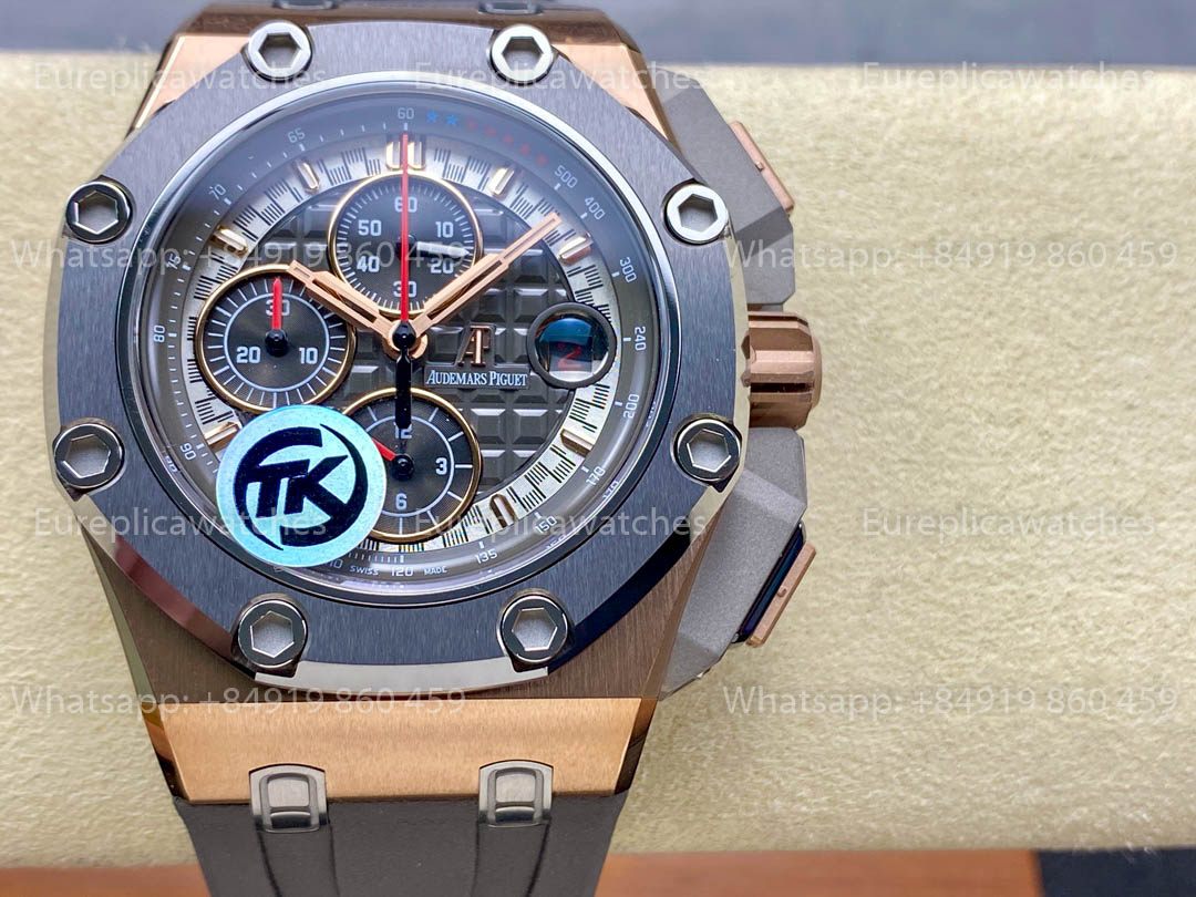 Audemars Piguet Royal Oak Offshore 26568OM Cadran Gris Or Rose TK Factory 1:1 Meilleure Version