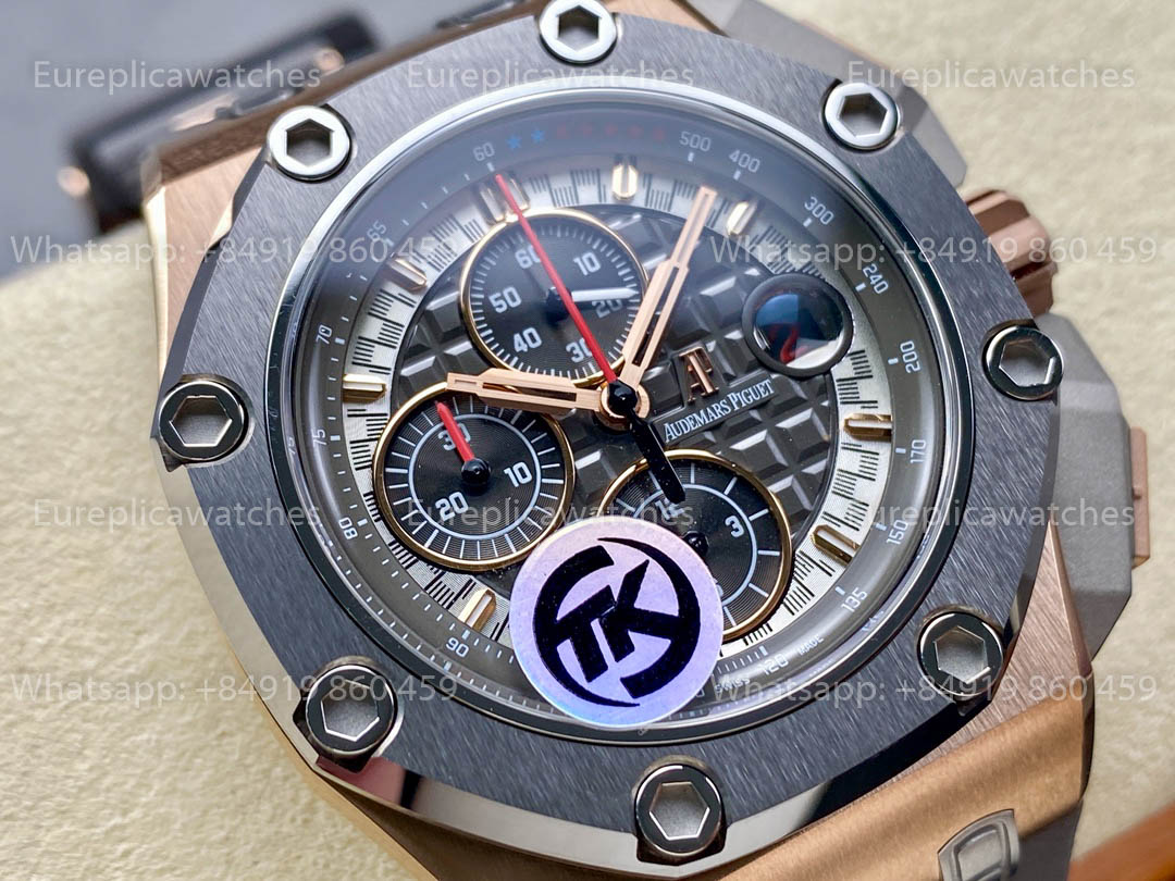 Audemars Piguet Royal Oak Offshore 26568OM Cadran Gris Or Rose TK Factory 1:1 Meilleure Version