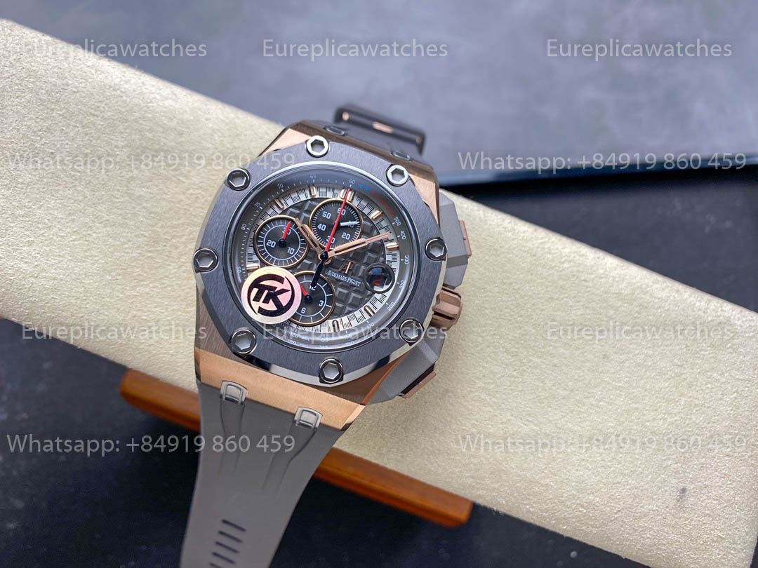 Audemars Piguet Royal Oak Offshore 26568OM Cadran Gris Or Rose TK Factory 1:1 Meilleure Version