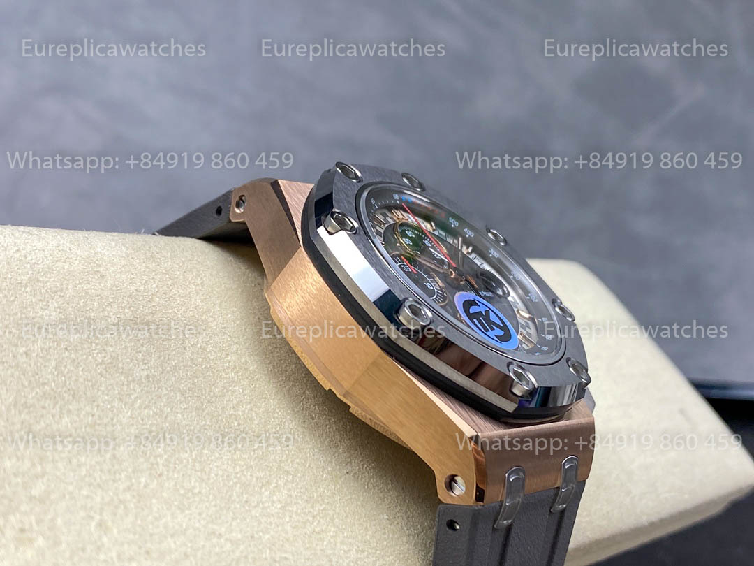 Audemars Piguet Royal Oak Offshore 26568OM Cadran Gris Or Rose TK Factory 1:1 Meilleure Version