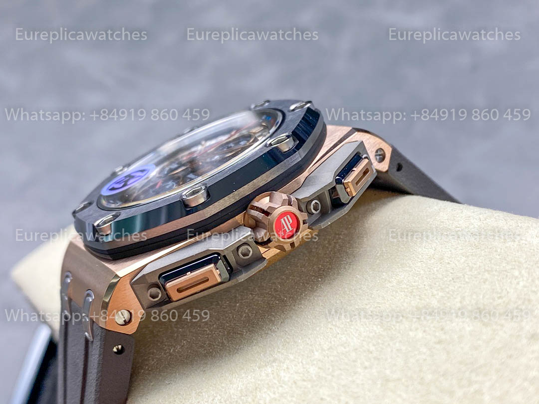 Audemars Piguet Royal Oak Offshore 26568OM Cadran Gris Or Rose TK Factory 1:1 Meilleure Version