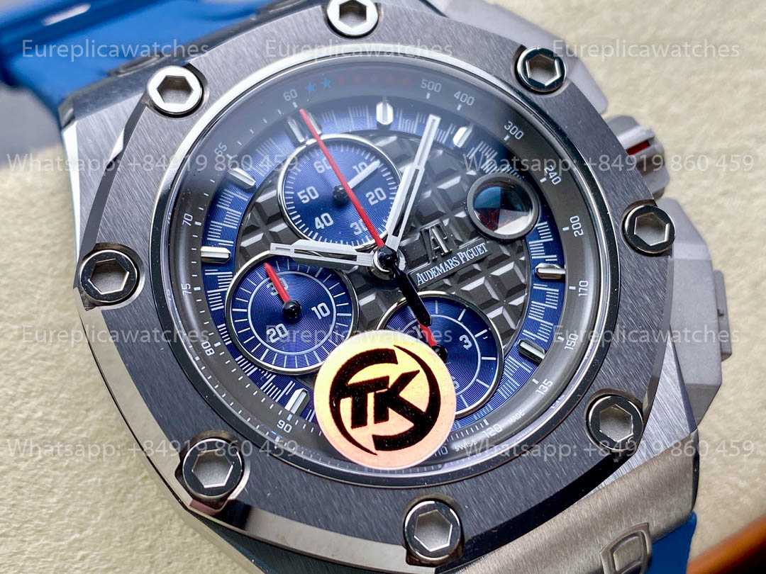 Audemars Piguet Royal Oak Offshore 26568OM Cadran Bleu TK Factory 1:1 Meilleure Version