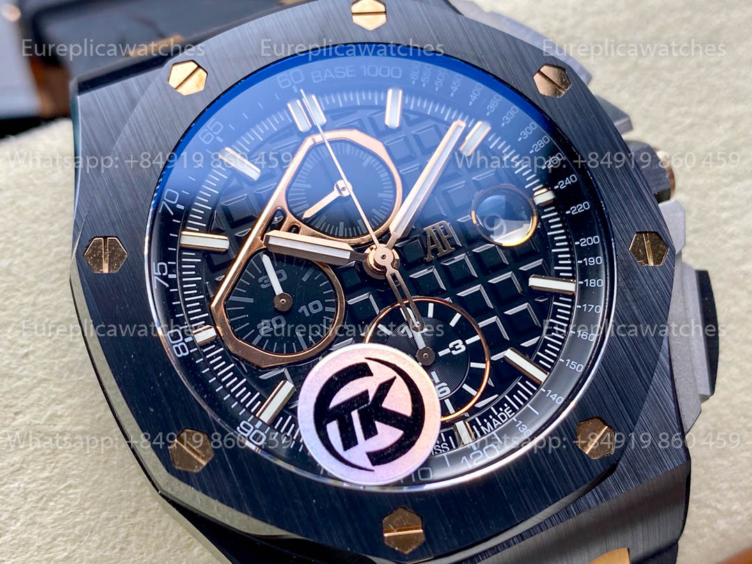 Audemars Piguet Royal Oak Offshore 26568OM TK Factory 1:1 Meilleure version Bracelet en caoutchouc